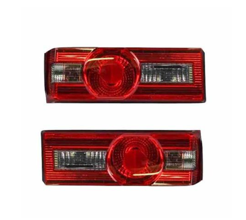 Vw Golf 1 Velocity Style Smoke & Red Tail Lights Set