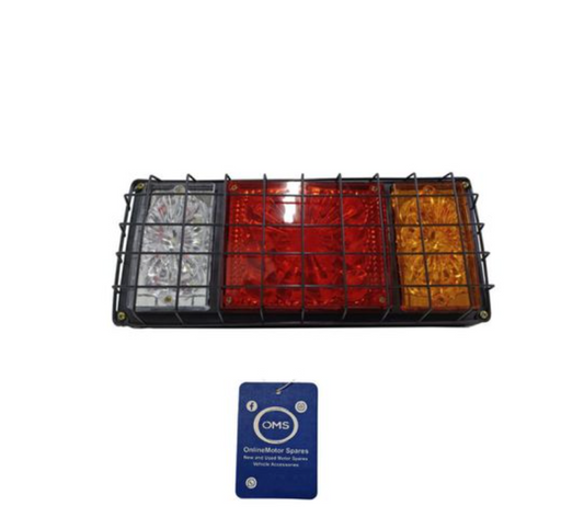 Universal LED Truck/Trailer Taillight 24v with Cage & Oms Airfreshener