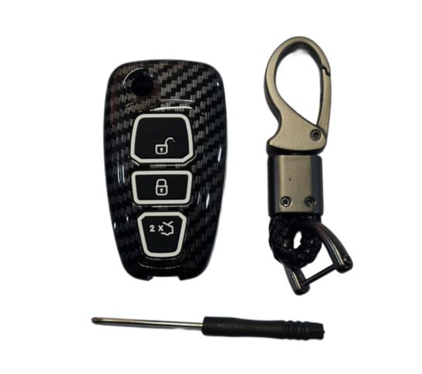 Ford Ranger / Fiesta / Ecosport / Kuga Carbon Fibre Key Cover