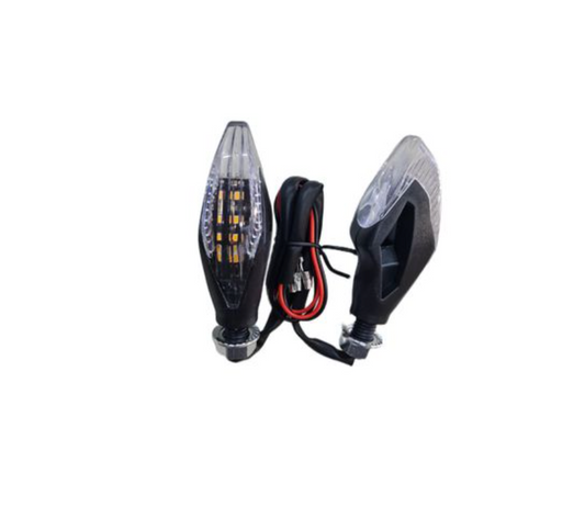 Motorcycle Universal Indicator Lights With RGB Sold as a Pair