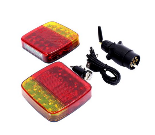 Universal Magnetic Wireless Trailer Light Kit