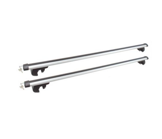 Locking Oval Aluminium Roof Bar / Rack for Closed Roof Rails