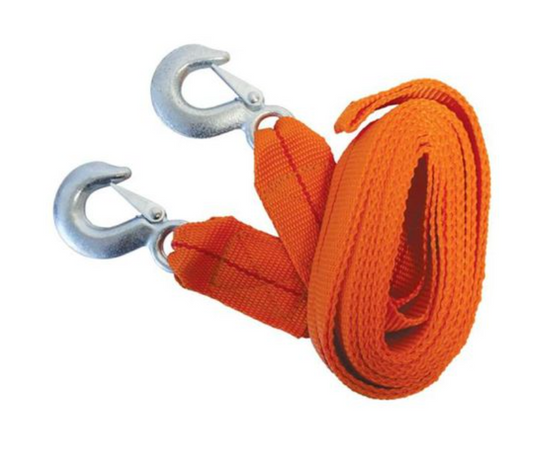 Tow Strap WITH Hook 50mm X 4m 0.8ton