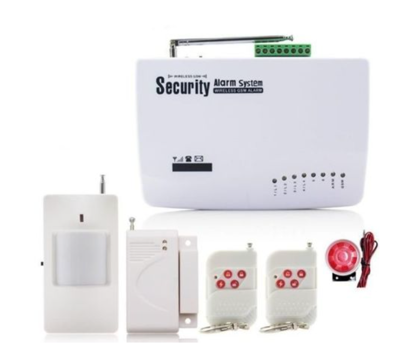 Wireless GSM Alarm System - Includes 5x Wireless PIR Sensors