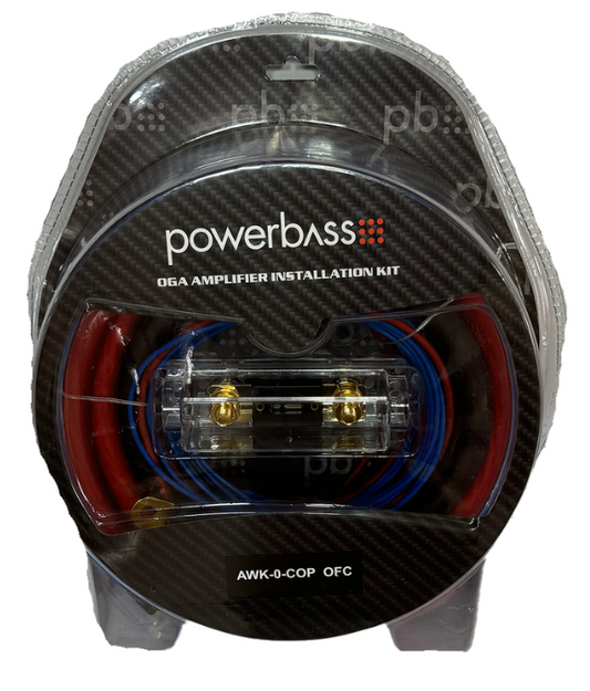 Power Bass PAWK0 OFC 0GA Amplifier Installation Kit
