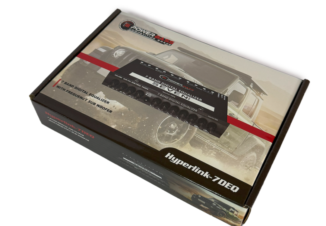 Powerbass Hyperlink-7DEQ 7 Band Digital Equalizer