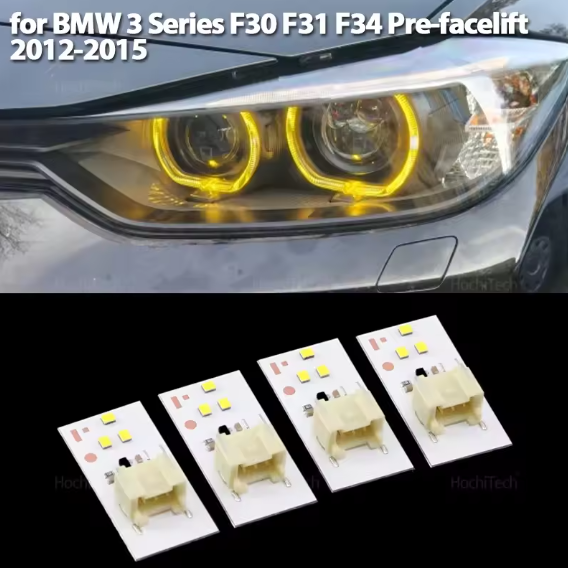 Led Angle Eyes Chip For BMW 3 Series F30 F31 F34 Xenon Headlight 2013-2015 2 Piece