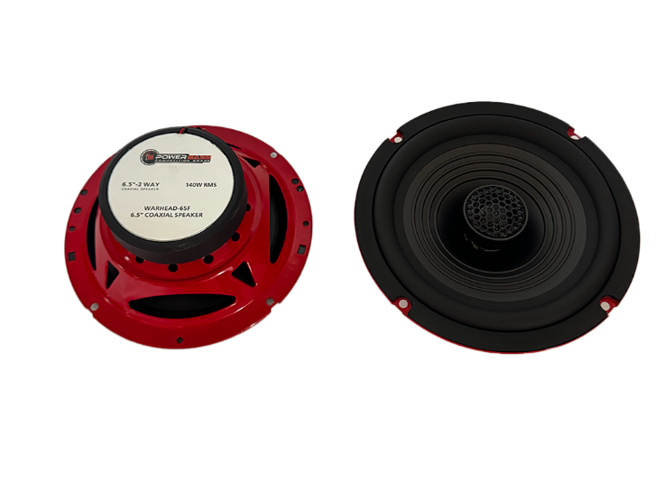 Powerbass WARHEAD-65F 140W RMS Coaxial Speakers