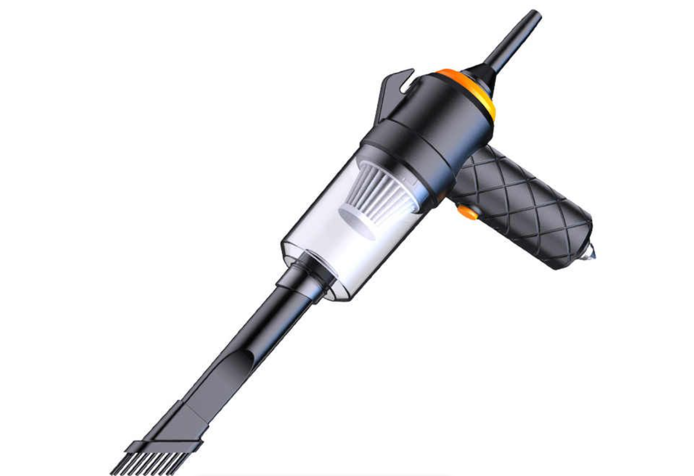6 In 1 Multifunctional Emergency Car Vacuum Cleaner