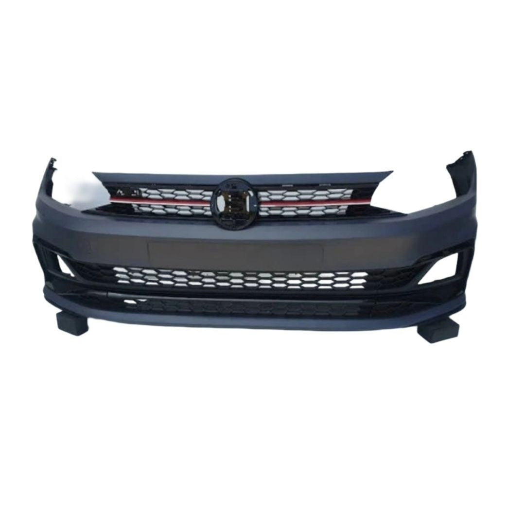 Vw Polo 8 AW GTI Complete Front Bumper Without Fogs
