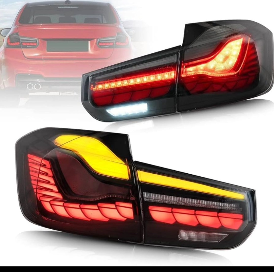 Bmw F30 Cs Style Tail Lights Smoked (Non-Oem)