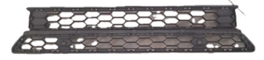 VW AMAROK CENTER BUMPER GRILL WITH PDC HOLES 2017-2020