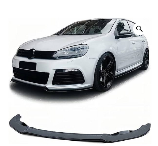 Vw Golf 6 R20 3 Piece Front Lip