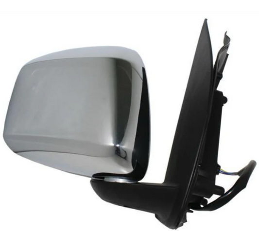 Nissan Navara 2006 Chrome Electric Door Mirror Without Flasher