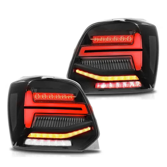 Vw Polo 6 Smoked Black LED Sequential Taillight