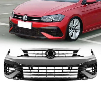 VW Polo 8 Front Bumper Complete (Golf 8R Style)