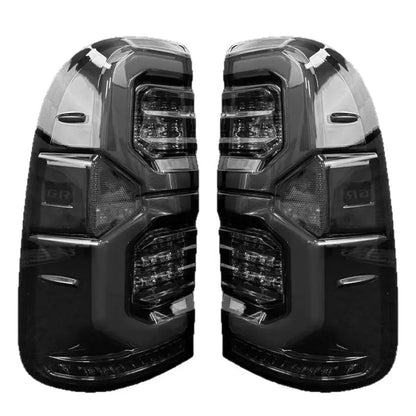 Toyota Hilux Vigo (12-14) GR Sport Style Smoked Black LED Taillights