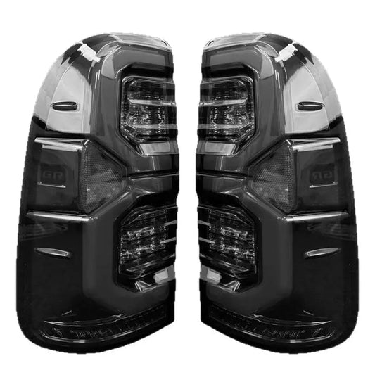 Toyota Hilux Vigo (12-14) GR Sport Style Smoked Black LED Taillights