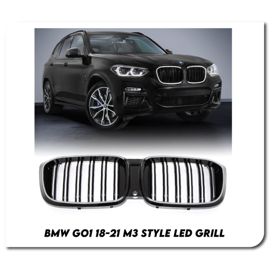 BMW X3 G01 18-21 M3 Style LED Light Up Grill
