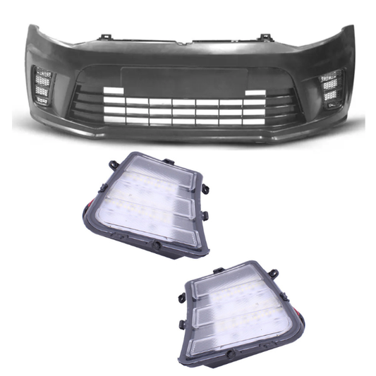 WRC BUMPER + FOGS FOR POLO 6 2010+