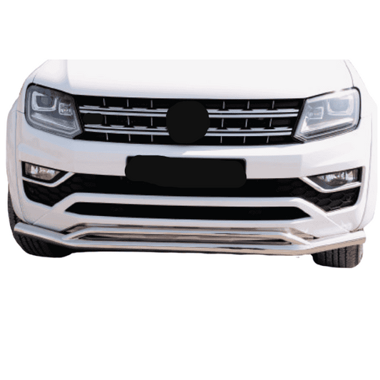 Ford Ranger Amarok 2022 Vegas Style Nudge Bar 1 Piece (Chrome)