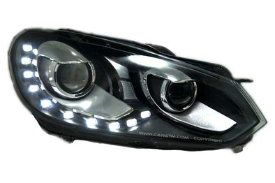 VW GOLF 6 GTI STYLE HEADLIGHTS