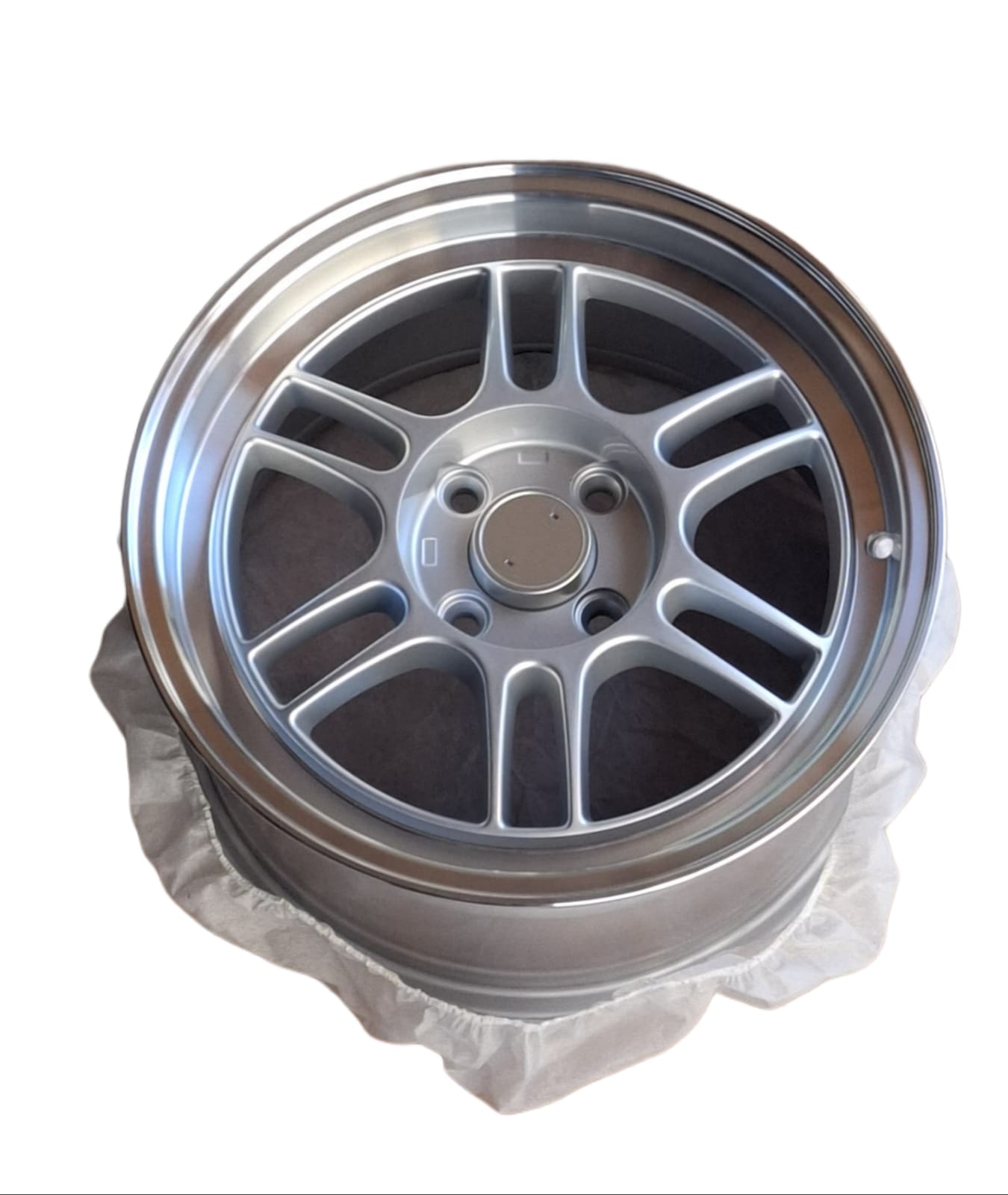 Silver Machine Lip Wheel