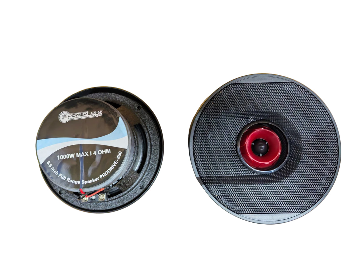 POWERBASS PRODRIVE-650 6.5" FULL RANGE SPEAKERS