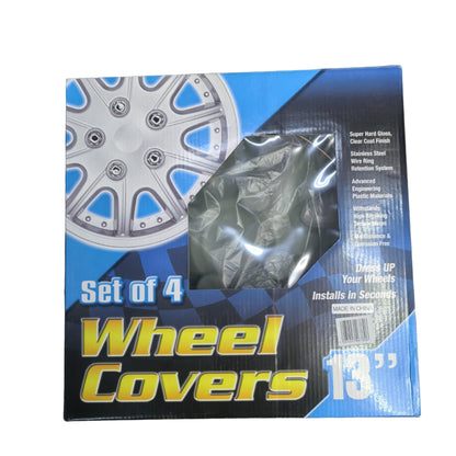SET OF 4 WHEEL COVERS 13"