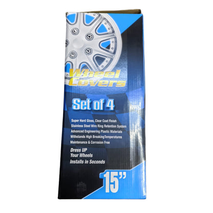 SET OF 4 WHEEL COVERS 15" TOYOTA