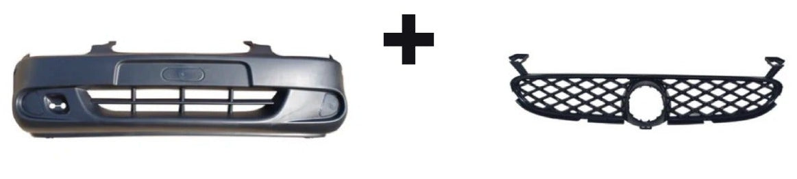 Opel Corsa B Lite Facelift Bumper Combo