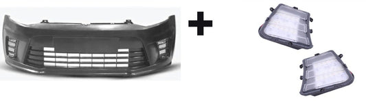 VW Polo 6 WRC Style Front Bumper Combo