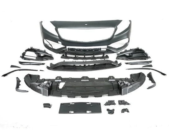 Mercedes Benz A-Class w176 Facelift A45 Style Front Bumper Complete