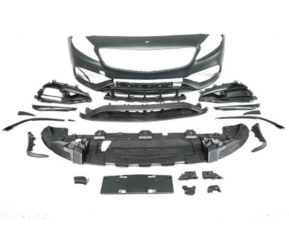 Mercedes Benz A-Class w176 Facelift A45 Style Front Bumper Complete