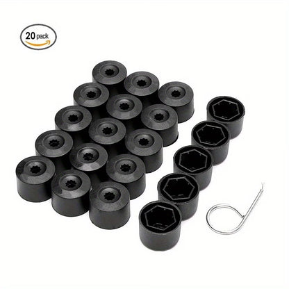 VW WHEEL NUT COVERS