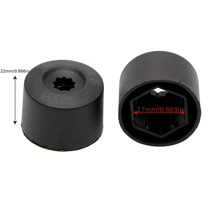 VW WHEEL NUT COVERS