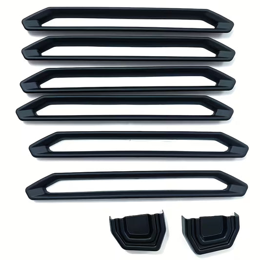 JETOUR T2(25-ON) GLOSS BLACK ROOF RAIL & TOW HOOK TRIMS