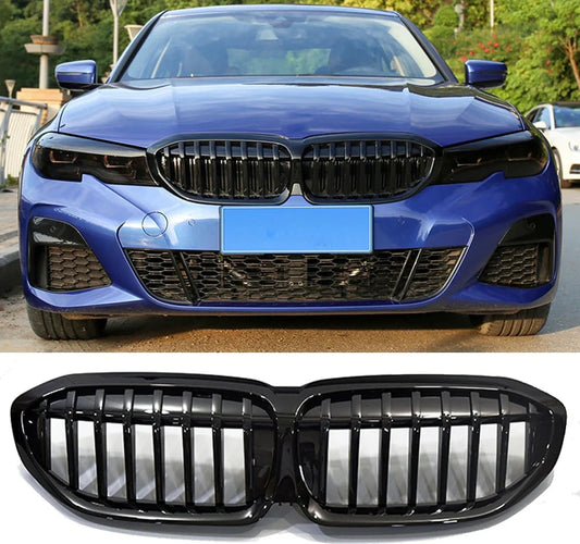 BMW G20 GLOSS BLACK GRILLS M3 STYLE