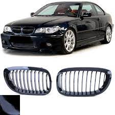 BMW E46 2 Door Coupe Mk2 M4 Style Kidney Grills