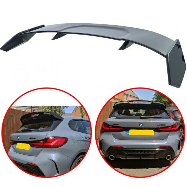 BMW F40 (1-SERIES) MP STYLE GLOSS BLACK ROOF SPOILER