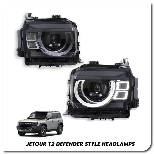 JETOUR T2 DEFENDER STYLE HEADLAMPS