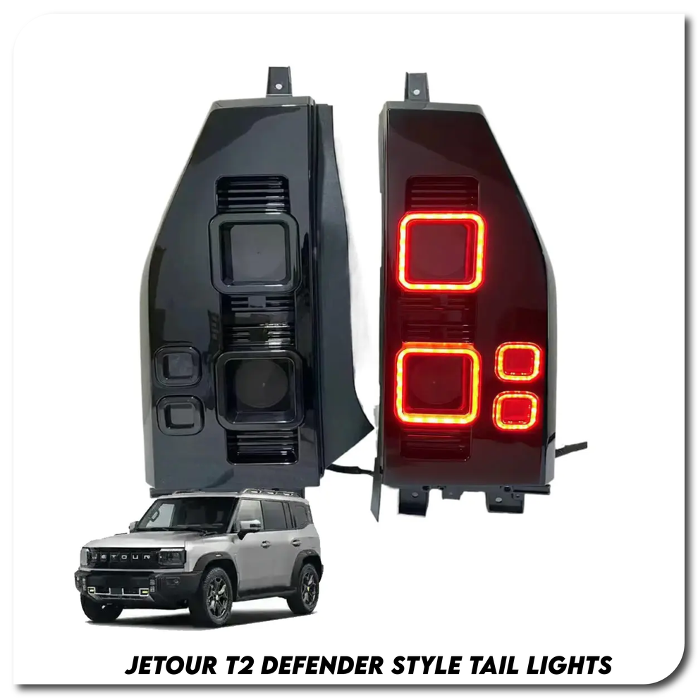 Jetour T2 Defender Style Tail lights – Onlinemotorspares