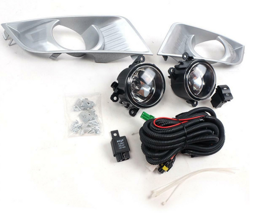 Ford Ranger T7 2015-2018 Fog Light Kit Silver