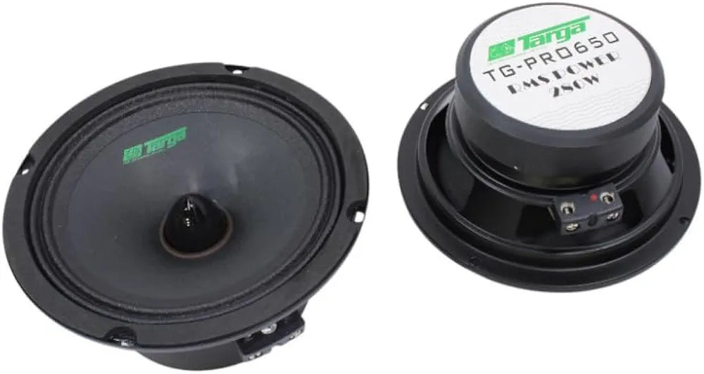 Targa TG-PRO650 Pro Series 6″ 280w Midrange Speakers