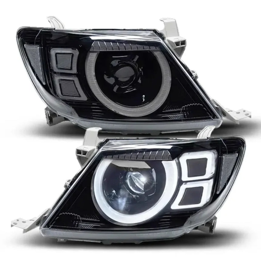 Toyota Hilux Vigo (11-15) Defender Style LED Projector Upgrade Headlights