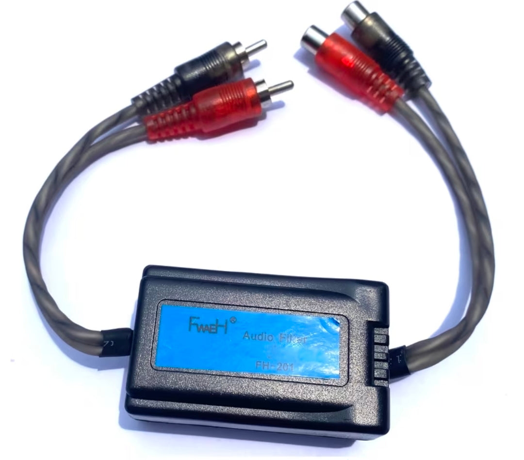 Audio Filter ( Subwoofer Line Noise cancelling)