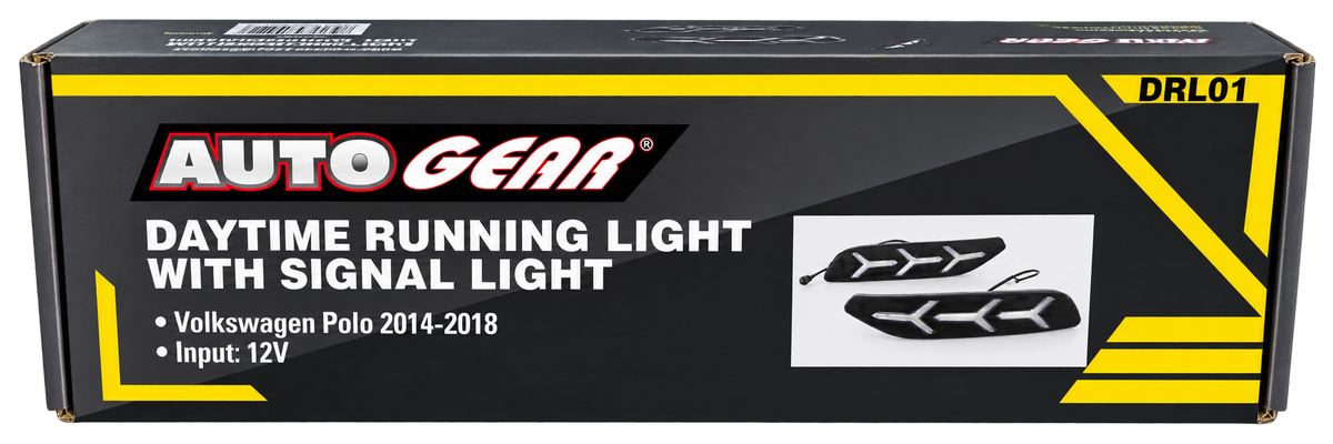 Vw Polo 6 Daytime Running lights with Indicator function (Sold as a pair )
