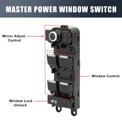 Land Rover Defender Window Control Switch