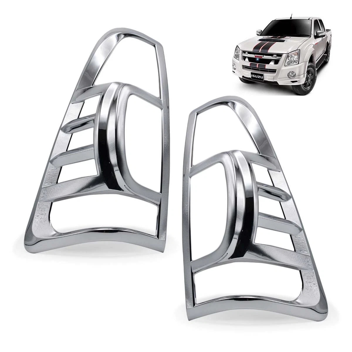 Isuzu D-Max 2007 Tail Light Trims