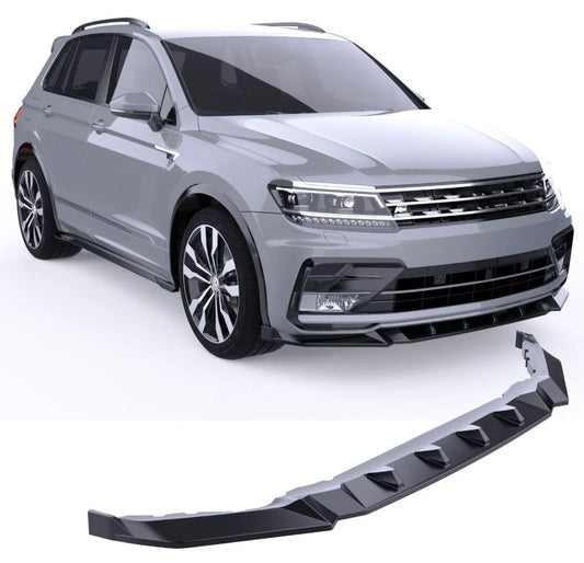 2016 VW TIGUAN R-LINE 3PC FRONT SPOILER V STYLE